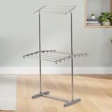 Maxbell Clothes Drying Rack , Hanging Laundry Drying Rack for Dorm Household Balcony Grey