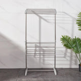 Maxbell Clothes Drying Rack , Hanging Laundry Drying Rack for Dorm Household Balcony Grey