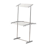 Maxbell Clothes Drying Rack , Hanging Laundry Drying Rack for Dorm Household Balcony Grey