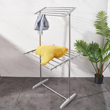 Maxbell Clothes Drying Rack , Hanging Laundry Drying Rack for Dorm Household Balcony Grey