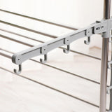 Maxbell Clothes Drying Rack , Hanging Laundry Drying Rack for Dorm Household Balcony Grey