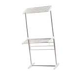 Maxbell Clothes Drying Rack , Hanging Laundry Drying Rack for Dorm Household Balcony White
