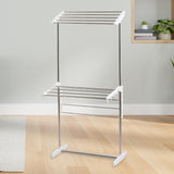 Maxbell Clothes Drying Rack , Hanging Laundry Drying Rack for Dorm Household Balcony White