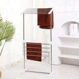 Maxbell Clothes Drying Rack , Hanging Laundry Drying Rack for Dorm Household Balcony White