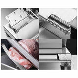 Maxbell Frozen Meat Slicer Easy to Clean Adjustable Meat Cutter for Hot Pot BBQ Home