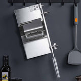 Maxbell Frozen Meat Slicer Easy to Clean Adjustable Meat Cutter for Hot Pot BBQ Home