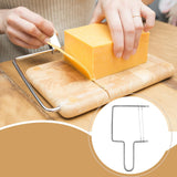 Maxbell Cheese Tool Wire Cheese Cutter Kitchen Gadget Hem Fast Cutting Cheese Slicer