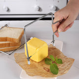 Maxbell Cheese Tool Wire Cheese Cutter Kitchen Gadget Hem Fast Cutting Cheese Slicer