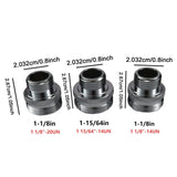 Maxbell 3x Shower Arm Ball Adapter Attachment Bathroom Showering Shower Head Adapter