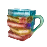 Maxbell Painted Book Mug, Novelty 3D Painted Books Coffee Mug, Unique Stack  Style B
