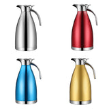 Maxbell Stainless Steel Coffee Carafe Hot Water Dispenser for Lemonade Milk Beverage Silver