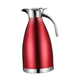 Maxbell Stainless Steel Coffee Carafe Hot Water Dispenser for Lemonade Milk Beverage Red