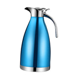 Maxbell Stainless Steel Coffee Carafe Hot Water Dispenser for Lemonade Milk Beverage Blue