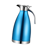 Maxbell Stainless Steel Coffee Carafe Hot Water Dispenser for Lemonade Milk Beverage Blue