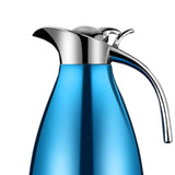 Maxbell Stainless Steel Coffee Carafe Hot Water Dispenser for Lemonade Milk Beverage Blue