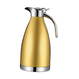 Maxbell Stainless Steel Coffee Carafe Hot Water Dispenser for Lemonade Milk Beverage Gold