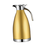 Maxbell Stainless Steel Coffee Carafe Hot Water Dispenser for Lemonade Milk Beverage Gold