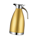 Maxbell Stainless Steel Coffee Carafe Hot Water Dispenser for Lemonade Milk Beverage Gold