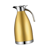 Maxbell Stainless Steel Coffee Carafe Hot Water Dispenser for Lemonade Milk Beverage Gold