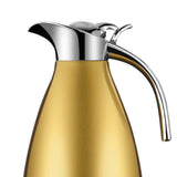 Maxbell Stainless Steel Coffee Carafe Hot Water Dispenser for Lemonade Milk Beverage Gold