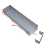 Maxbell Rectangular Cake Pan Baking Aluminum Alloy Birthday Home with Removable Side