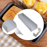 Maxbell Rectangular Cake Pan Baking Aluminum Alloy Birthday Home with Removable Side