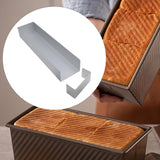 Maxbell Rectangular Cake Pan Baking Aluminum Alloy Birthday Home with Removable Side