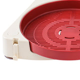 Maxbell Lazy Susan Organizer Rotating Corner Shelf for Kitchen Bathroom Refrigerator