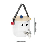Maxbell Drink Dispenser Funny Juice Lemonade Container for Camping Household