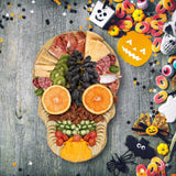 Maxbell Halloween Charcuterie Cheese Cutting Board Multiuse for Candy Dessert Fruits