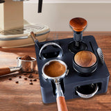 Maxbell Espresso Tamper Holder Station Gift Coffee Tamping Espresso Station