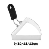 Maxbell Fried Egg Ring with Handle for Breakfast Sandwich Reusable Egg Cooking Mould 9x8.8cm