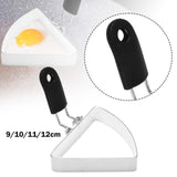 Maxbell Fried Egg Ring with Handle for Breakfast Sandwich Reusable Egg Cooking Mould 9x8.8cm