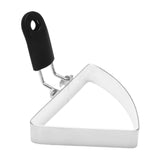 Maxbell Fried Egg Ring with Handle for Breakfast Sandwich Reusable Egg Cooking Mould 10x9.6cm