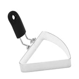 Maxbell Fried Egg Ring with Handle for Breakfast Sandwich Reusable Egg Cooking Mould 10x9.6cm