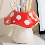 Maxbell Desk Organizer Makeup Brush Home Coloring Kitchen Mushroom Pen Pencil Holder