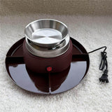 Maxbell Electric Smores Maker 2 in 1 Marshmallow Roaster for Wedding Family Tabletop reddish brown