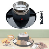 Maxbell Electric Smores Maker 2 in 1 Marshmallow Roaster for Wedding Family Tabletop black