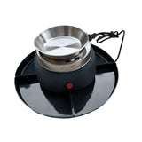 Maxbell Smores Kit Melt Fondue Pot Electric Smores Maker for Family Christmas Indoor black