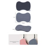Maxbell 2Pcs Silicone Dish Brush Kitchen Gadget Tool Accessories Soft Kitchen Sponge