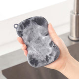 Maxbell 2Pcs Silicone Dish Brush Kitchen Gadget Tool Accessories Soft Kitchen Sponge