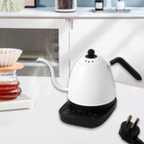 Maxbell Electric Gooseneck Pour over Kettle Gift for Restaurant Brewing Thanksgiving white