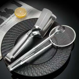 Maxbell Stainless Steel Tongs Cooking and Serving Clips for Barbecue Steak Hamburger