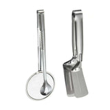 Maxbell Stainless Steel Tongs Cooking and Serving Clips for Barbecue Steak Hamburger