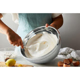 Maxbell Stainless Steel Mixing Bowls with Lids Set Metal for Restaurant Kitchen Home 5Pcs