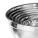 Maxbell Stainless Steel Mixing Bowls with Lids Set Metal for Restaurant Kitchen Home 7Pcs