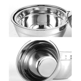Maxbell Stainless Steel Mixing Bowls with Lids Set Metal for Restaurant Kitchen Home 7Pcs