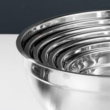 Maxbell Stainless Steel Mixing Bowls with Lids Set Metal for Restaurant Kitchen Home 7Pcs