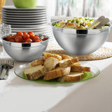 Maxbell Stainless Steel Mixing Bowls with Lids Set Metal for Restaurant Kitchen Home 7Pcs