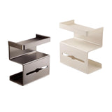 Maxbell 3 Tier Toilet Paper Holder Toilet Paper Dispenser for Kitchen Toilet Bedroom Gray